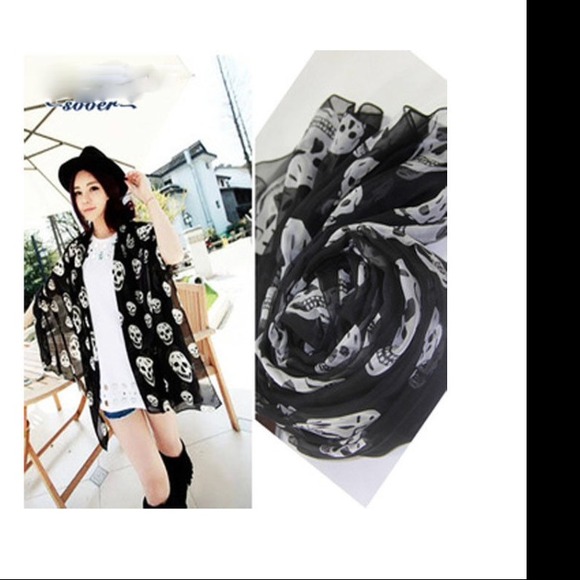 Accessories - Skull scarf 2@18