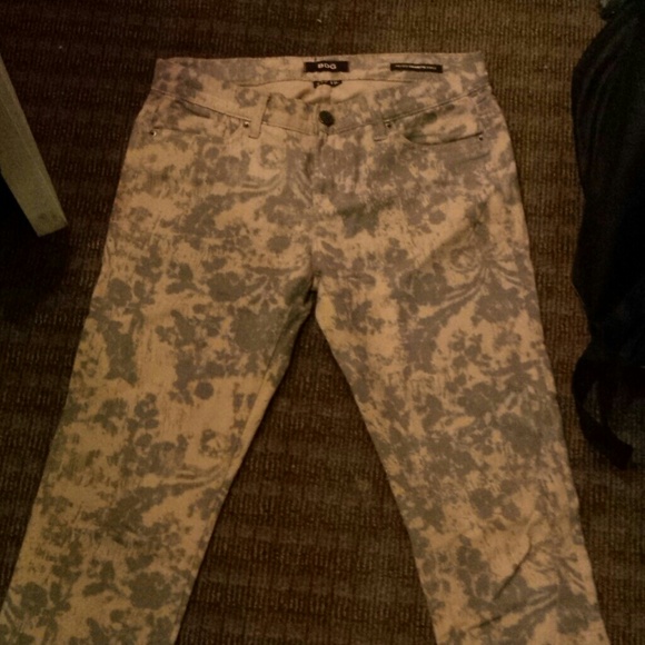 Pink and Grey Skinny Jeans - Picture 1 of 3