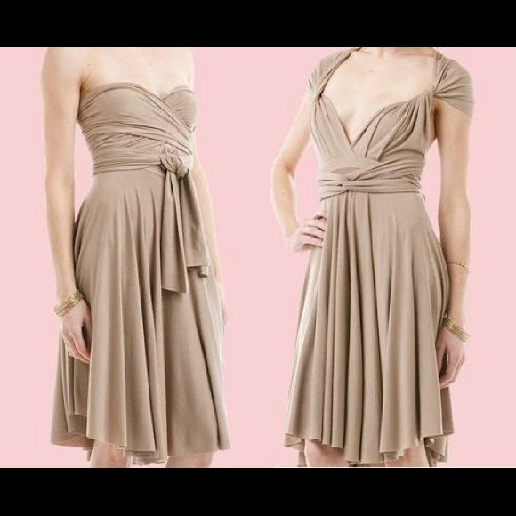 Knee length convertible dress size S/M