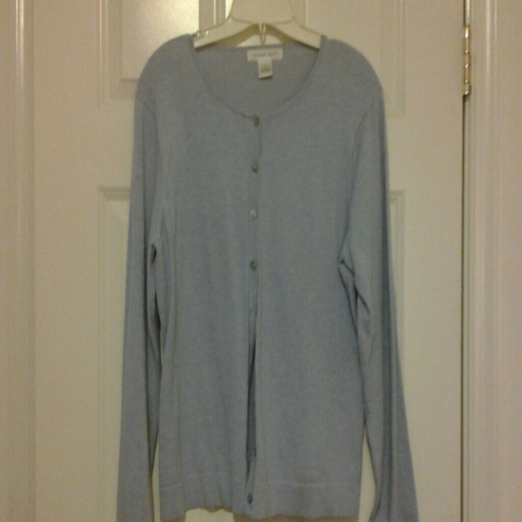 Lavender cardigan sweater