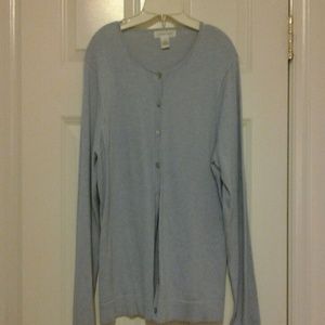 Lavender cardigan sweater