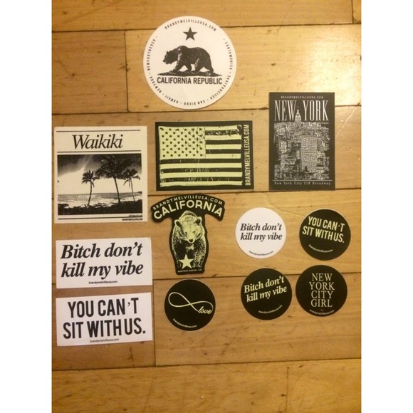 ✨Limited time offer✨Brandy Melville Stickers
