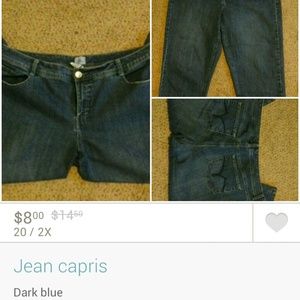 Jean capris