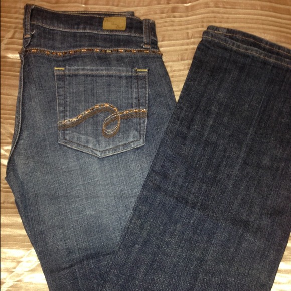 See thru soul jeans. Boot cut.