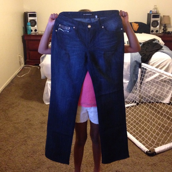 Dark blue jeans size 15