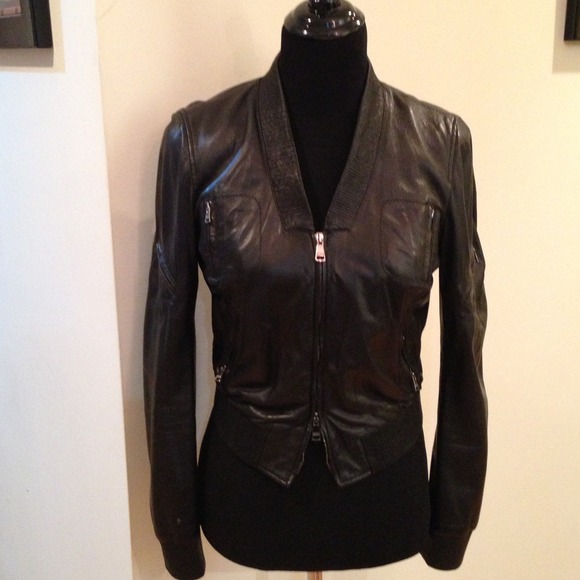 Dolce and Gabbana leather jacket - Picture 1 of 3