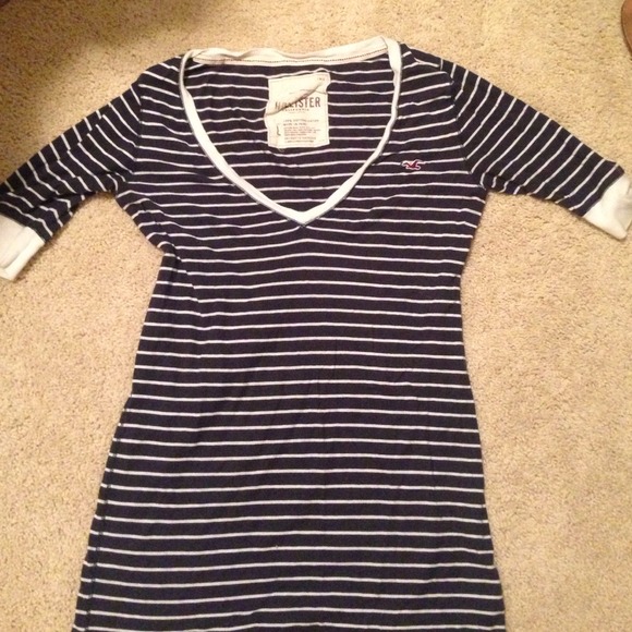 Hollister striped shirt
