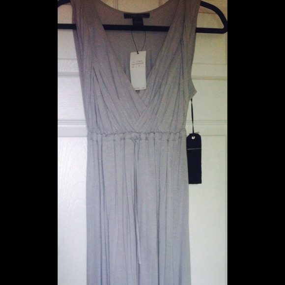 Gray/silver dress