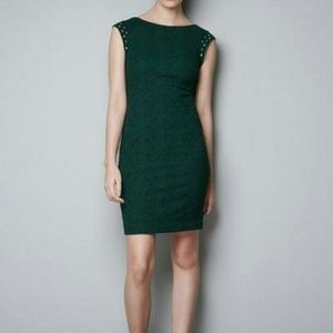 Zara green dress!