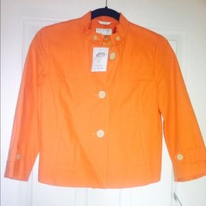 Talbots Collection Orange jacket