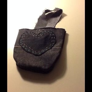 Hand stitched cell phone purse