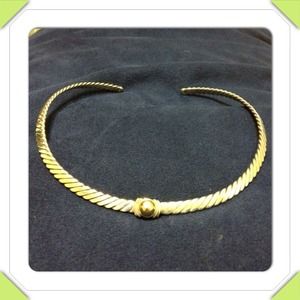 BAYANIHAN 925 18K CUFF NECKLACE