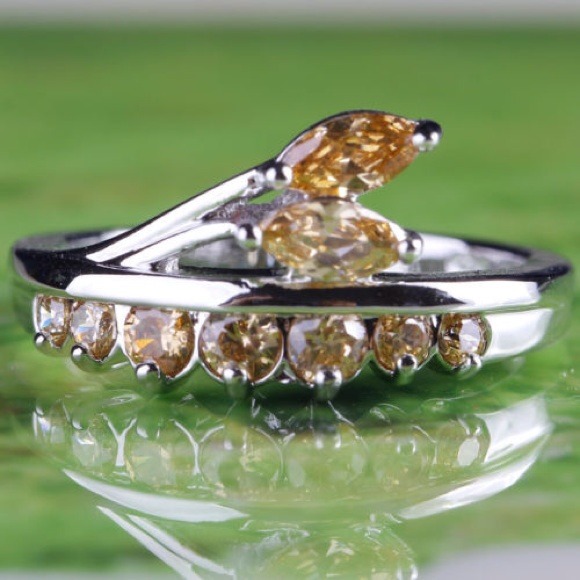 Jewelry - 🎉Sale 50% Morganite .925 Sterling Silver Ring