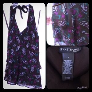 Cute ruffled halter!