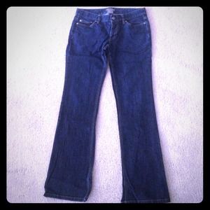 Ann Taylor Curvy Fit Dark Wash Jeans