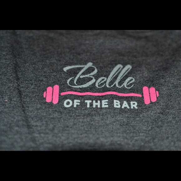 Ladies active wear "Pretty Sweaty" message t-shirt - Picture 3 of 3
