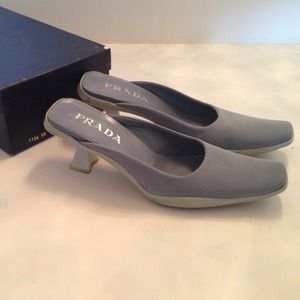 Prada Capretto Mules