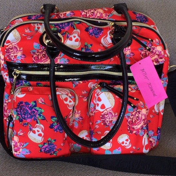 NWT Betsey Johnson Skull Bag FIRM PRICE