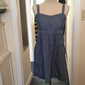 Brand new chambray dress