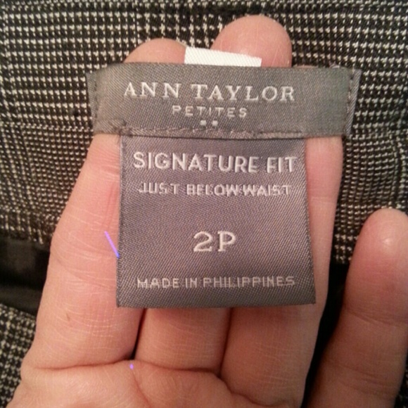 Ann Taylor Petite Business Pant 2P Signature
