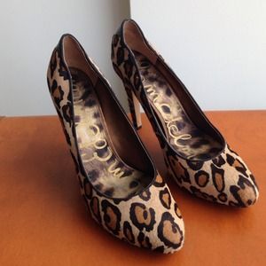 Sam Edelman Yasmine: Leopard Pony heel