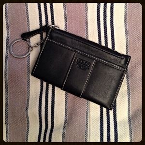Coach Card and Change Holder