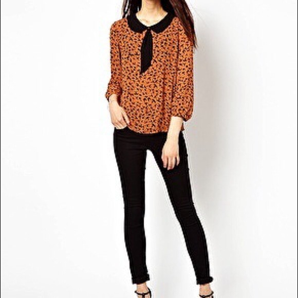 🚫SOLD in bundle🚫 ASOS Sparrow Print Shirt - Picture 3 of 4