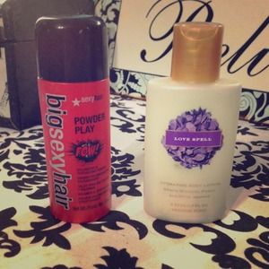 Vs lotion & 2 volumizing hair powders.