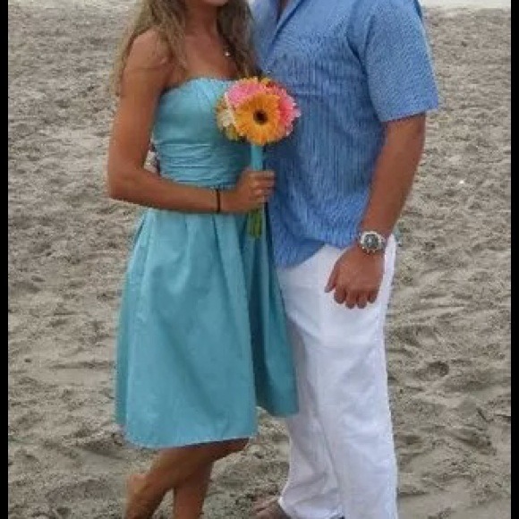 Teal bridesmaids dress - Picture 1 of 1
