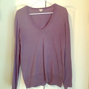 J. Crew sweater- light purple- size small
