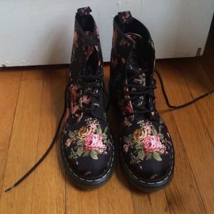 Floral Doc Martens