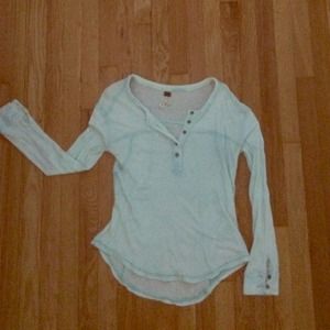 Free People Urban Cowgirl Henley