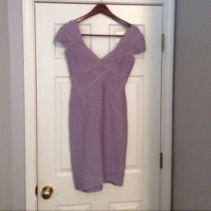 Herve Leger Sugar Plum Dress