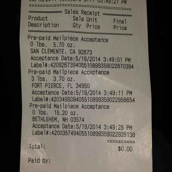 Shipping Confirmation