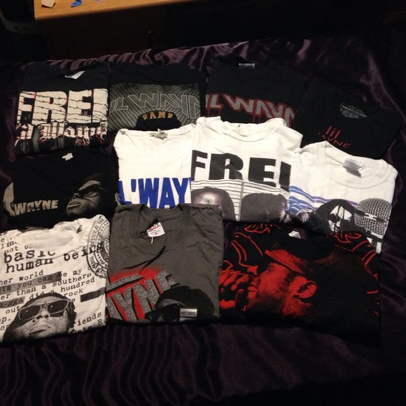REDUCED PRICE Lil Wayne t-shirts