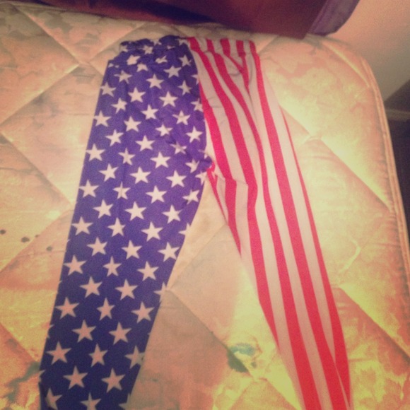 Leggings American flag