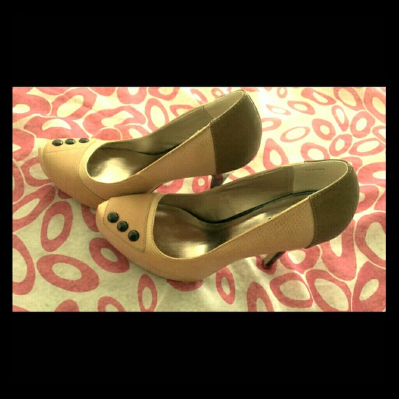 Charlotte Russe Almond Toe Pump Heels. No Box