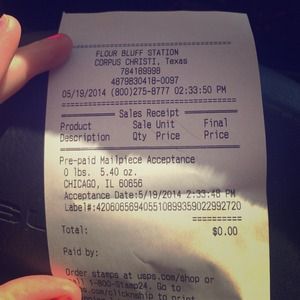 Proof of shipping 💕