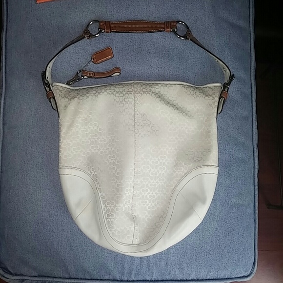 White coach purse