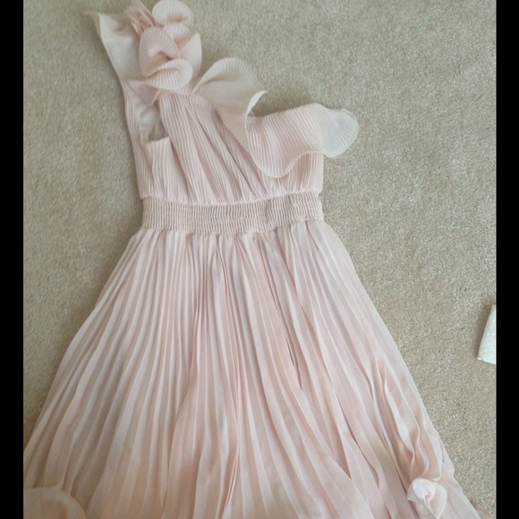 Papaya light pink dress! elegant and feminine