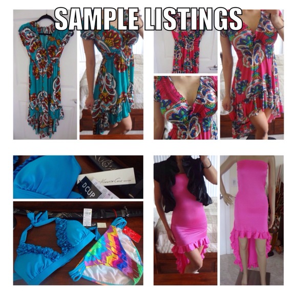 -Long asymmetrical bohemian dress - Picture 4 of 4