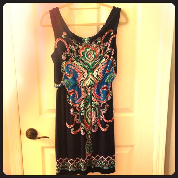 Navy Blue Dress