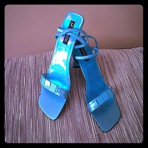 Aqua sandal just in time for spring!