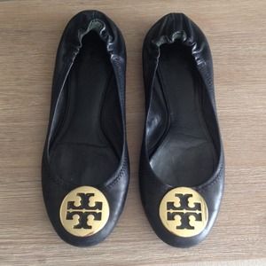 Black Tory Burch flats