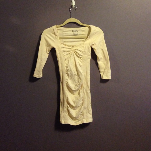 Cream/white knit dress