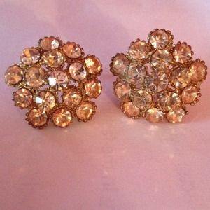 Gold Vintage Earrings