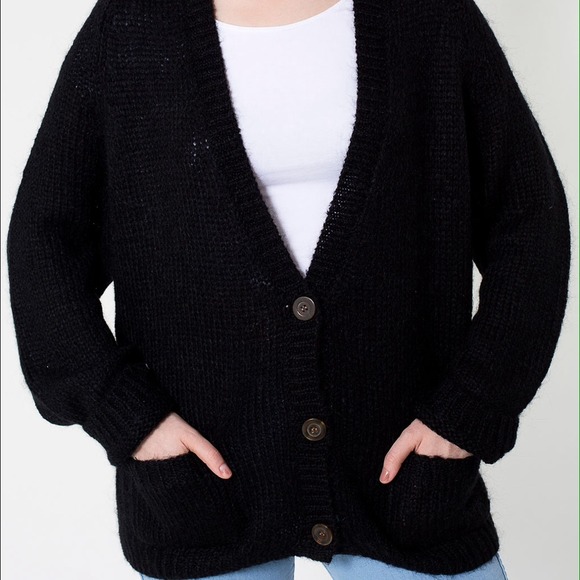 Mohair Loose Cardigan