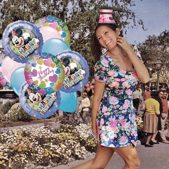 "The Perfect Day at Disneyland" 2 Piece Dress - Picture 4 of 4
