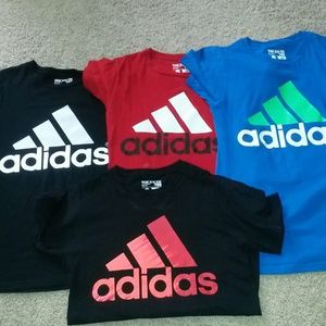 Small boys Adidas T shirts