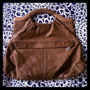Brown Goat Leather Purse